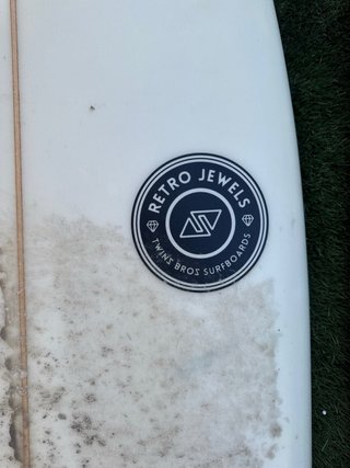 Tabla Surf Retro Fish Twins Bros 6'4