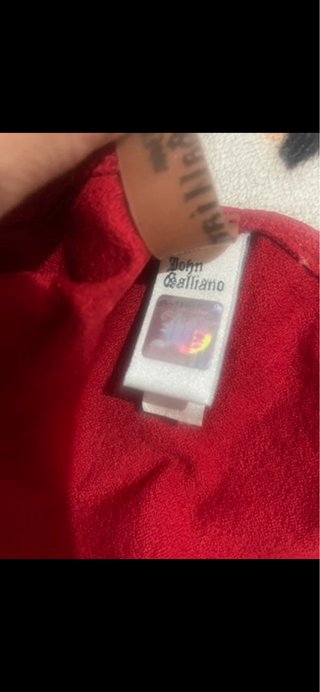Bikini John Galliano Rojo