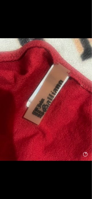 Bikini John Galliano Rojo