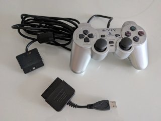 Mando DualShock 2 Plata PlayStation 2