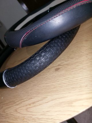 Fundas para volante de coche (2 unidades)