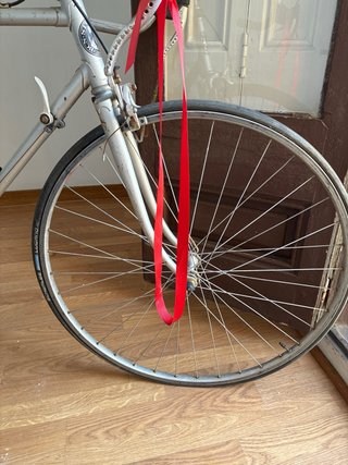 Bicicleta Clásica Vintage Plata