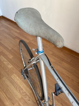Bicicleta Clásica Vintage Plata