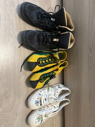 Box scarpe Adidas Disney, Puma jamaica, quecha