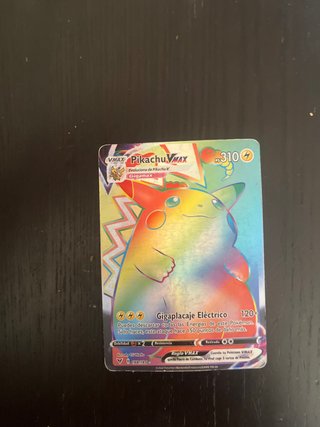 Carta Pokémon Pikachu VMAX Gigamax 188/185