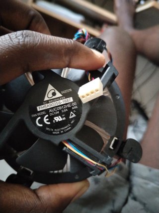 Ventilador CPU Delta Electronics AUC0912HE-C