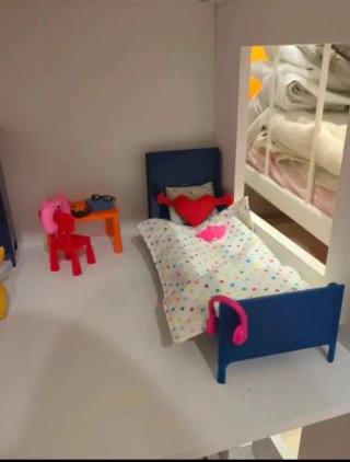 Lote de casa de muñecas Barbie