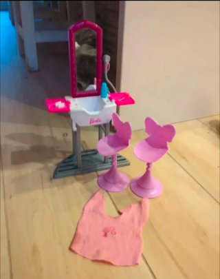 Lote de casa de muñecas Barbie