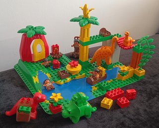 LEGO DUPLO 2604 DINO WORLD ANOS 90 COMPLETO