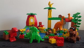 LEGO DUPLO 2604 DINO WORLD ANOS 90 COMPLETO