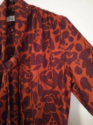 Blusa Vintage Moutaki Poliéster Talla M/L