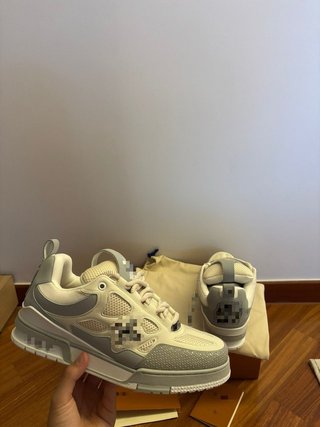 Sneakers Beige/Grigio Taglia 44