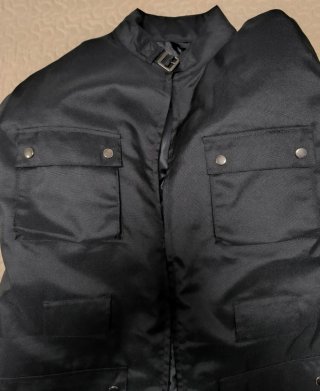 Chaqueta Negra Moto