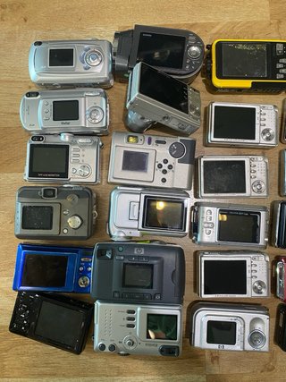 Lotto di Fotocamere Digitali Vari Modelli