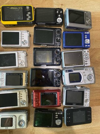 Lotto di Fotocamere Digitali Vari Modelli