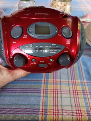 Radio CD Sunstech CR-UM371 MP3 USB