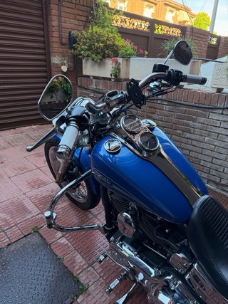 Harley Davidson Low Rider Azul del 2007