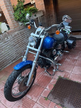 Harley Davidson Low Rider Azul del 2007