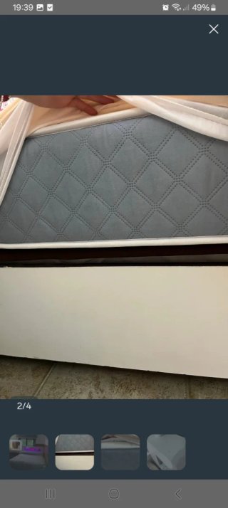 Conjunto Dormitorio: Canapé, Colchón y Cabecero LE