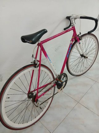 Bicicleta Carretera Giant Rosa/Blanca