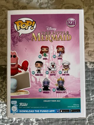 Funko Pop! Sebastian 1239 The Little Mermaid