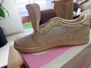 Air Jordan 1 Travis Scott Beige/Rosa
