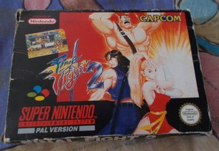 Caja y cartucho SNES Final Fight 2 PAL