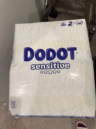 Dodot Sensitive Talla 2 - 80 Pañales