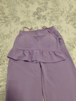 Conjunto arreglado morado