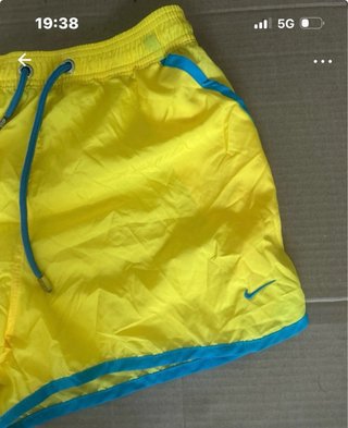 Bañador azul y amarillo XXL
