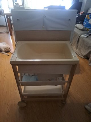 Cambiador bañera bebé