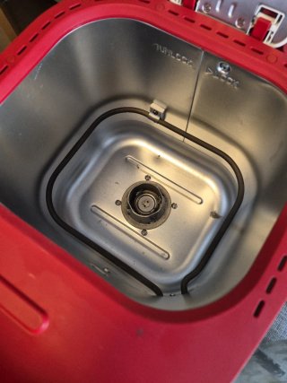 Panificadora Moulinex UNO Roja y Blanca