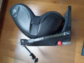 Silla coche Britax Römer negra