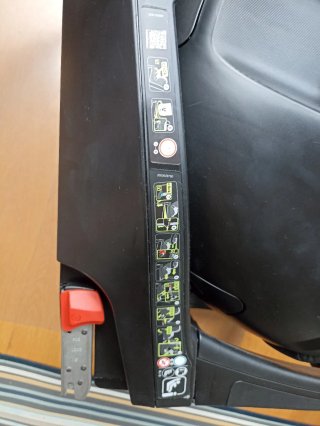 Silla coche Britax Römer negra