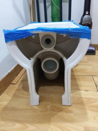 Taza de inodoro  Roca Senso Compacto