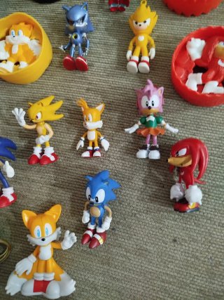 Figuras Sonic y amigos