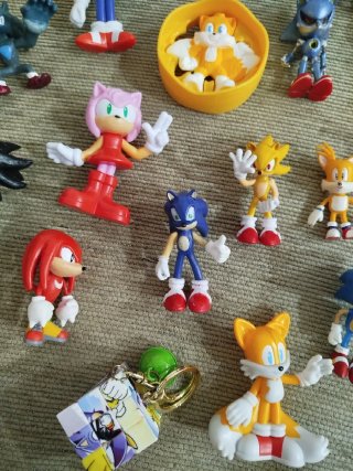 Figuras Sonic y amigos