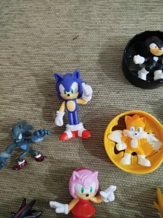 Figuras Sonic y amigos