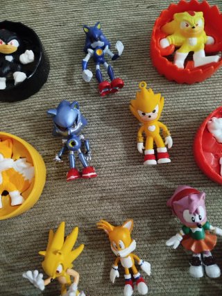 Figuras Sonic y amigos