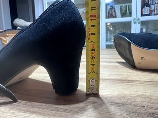 Zapatos Sevillanas Ante Negro Talla 39
