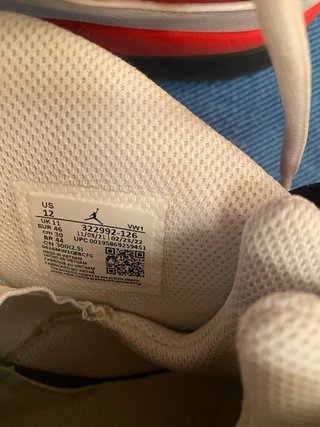Zapatillas Jordan 6 Rings Blancas y Rojas
