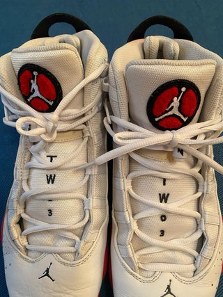 Zapatillas Jordan 6 Rings Blancas y Rojas