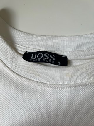 Sudadera BOSS Blanca Talla S