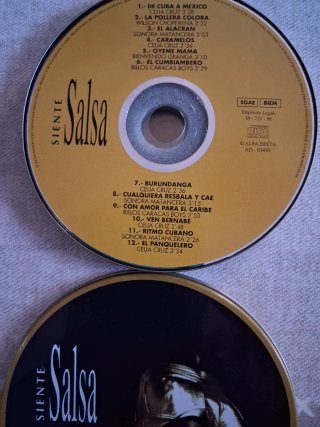 3 CDs: Salsa, Baladas y Jazz