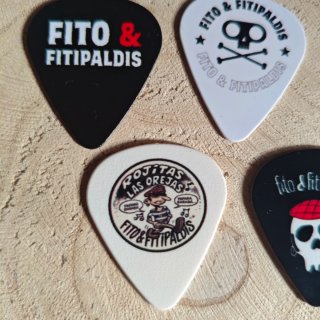 Fito & Fitipaldis 5 púas + caja