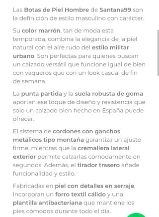 Botas de hombre marrones