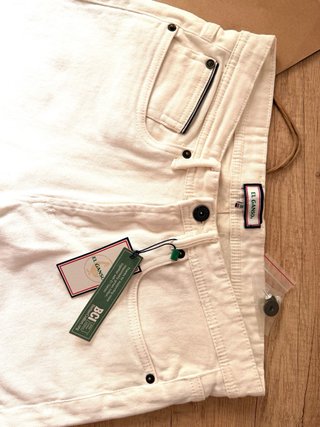 Pantalon denim crudo Ganso