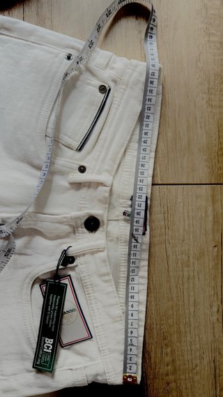 Pantalon denim crudo Ganso