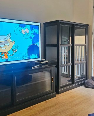 Vitrina IKEA MALSJÖ Cristal Negro