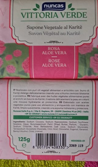 Jabones aroma rosas